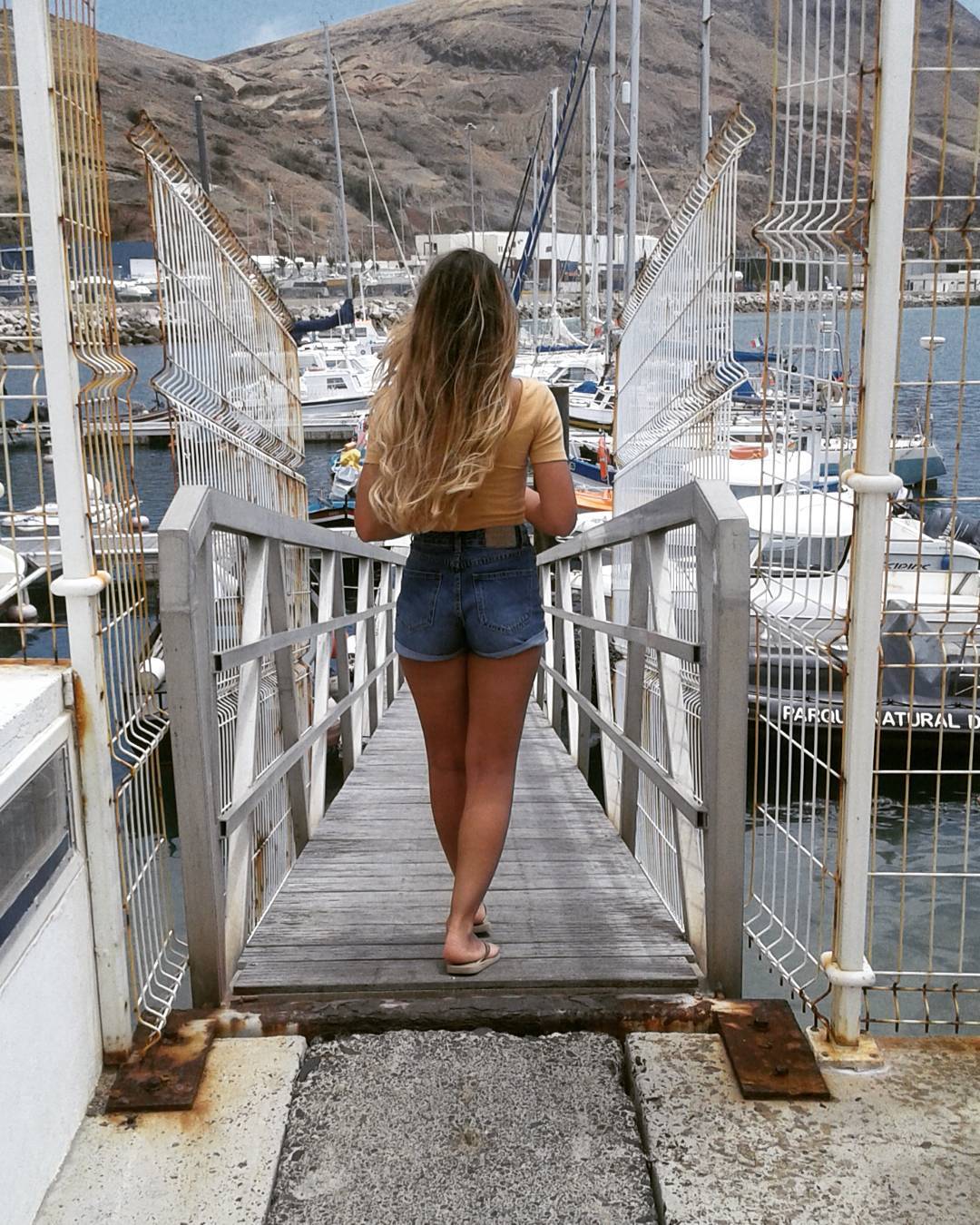 #summer #ilovesummer #blonde #portosanto #fashion #balayagehairstyle #blondegirl