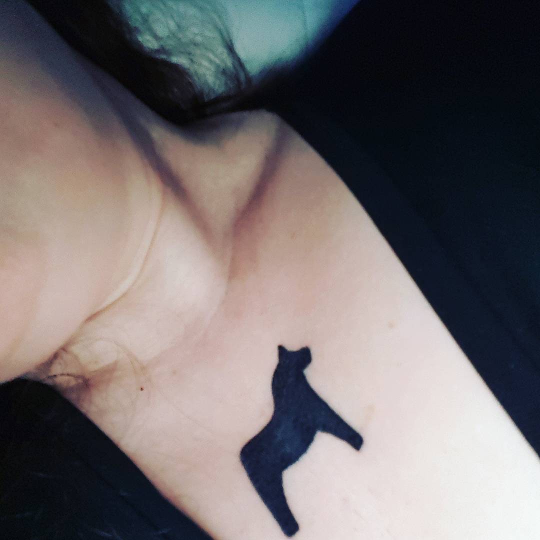 #horses #blackhorsesmatters #sadmummy #specialconnection #horsetattoo