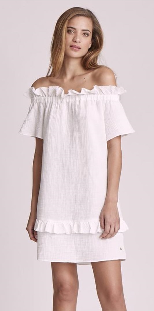 White Off Shoulder Dress To Try.