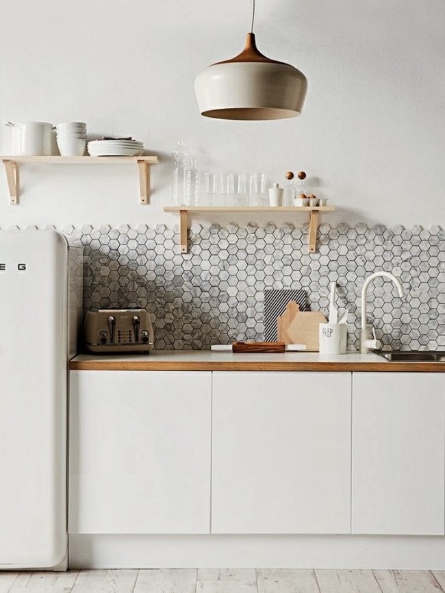 #Modern #Style #Kitchen #Design Kitchen in Scandinavian style