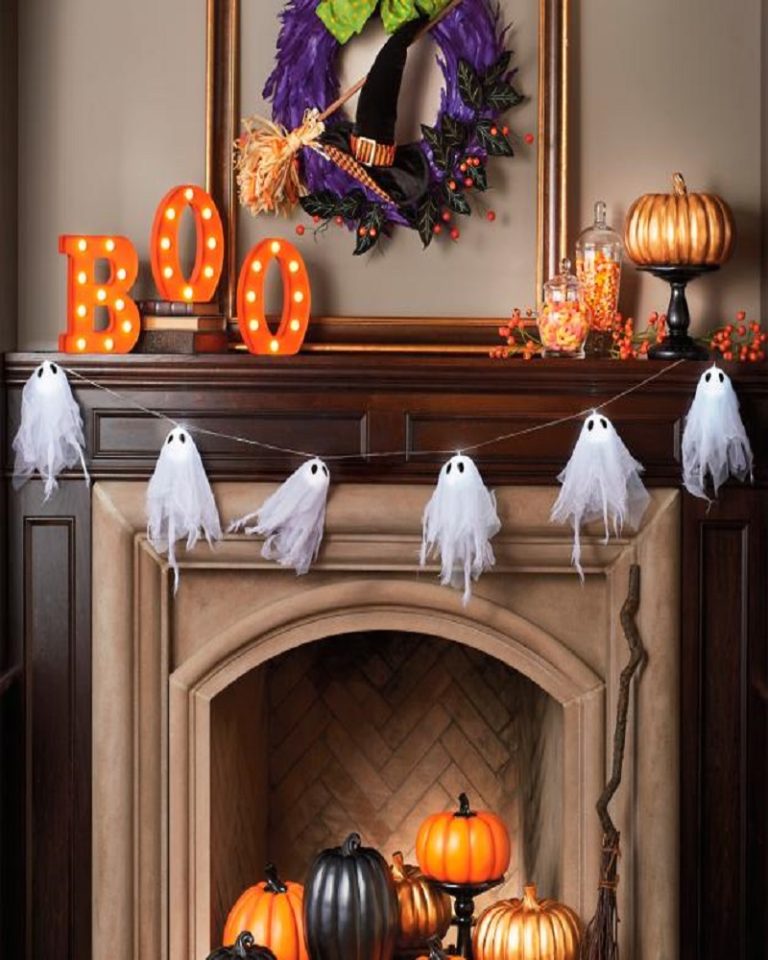 15+ Unique & Thrilling Halloween Ghost Decoration Ideas