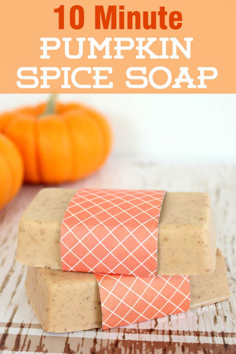 Pumpkin Spice Soap.