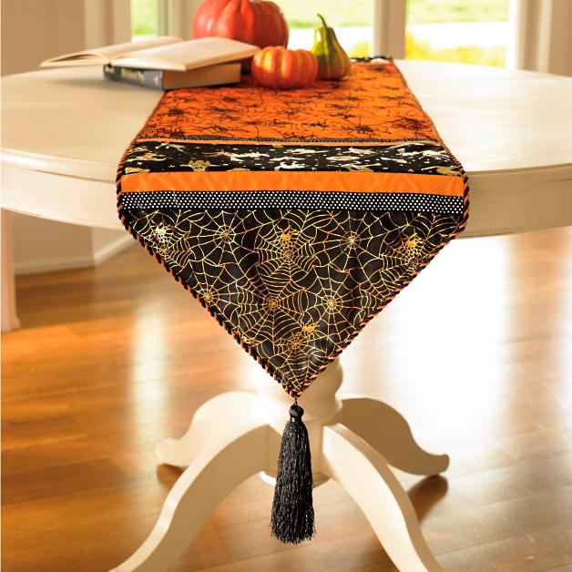 Bewitching Halloween Table Runner.