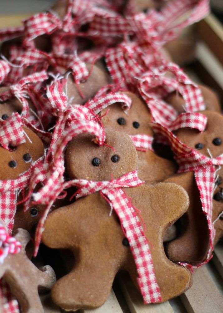 Cinnamon Salt Dough Ornaments.