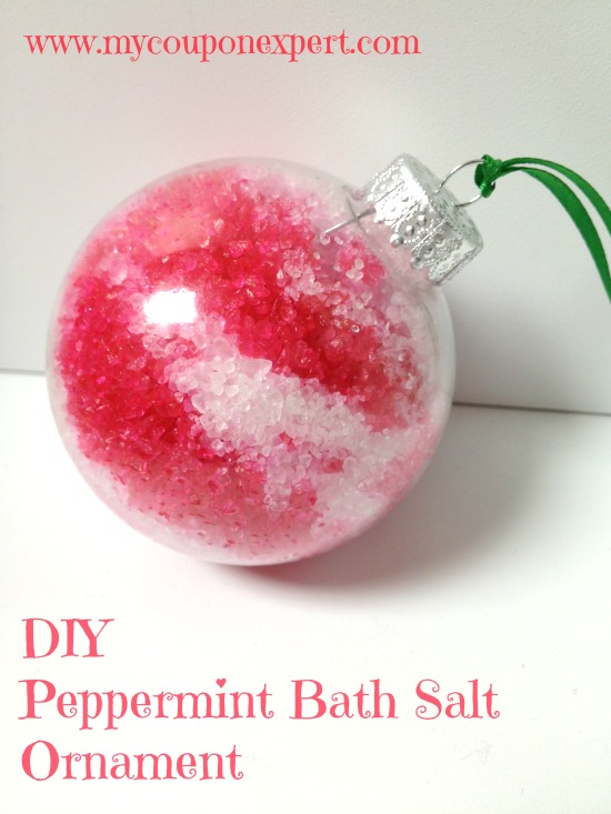 homemade Bath Salts, Christmas Glass Ball Ornaments