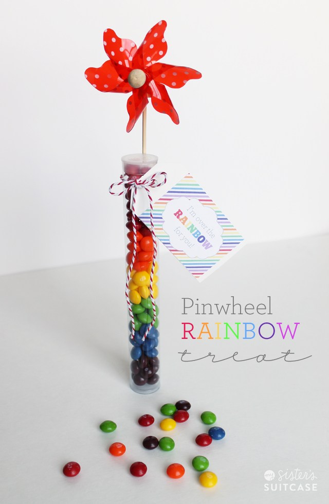 Pinwheel Rainbow Treat.