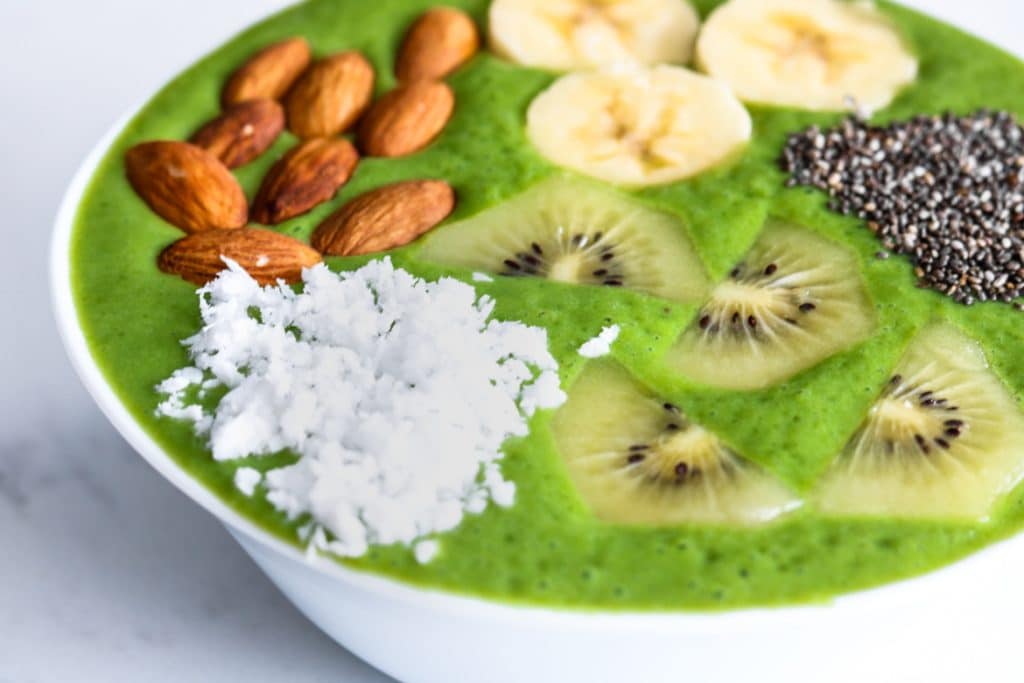 Superfood Green Smoothie Bowl.