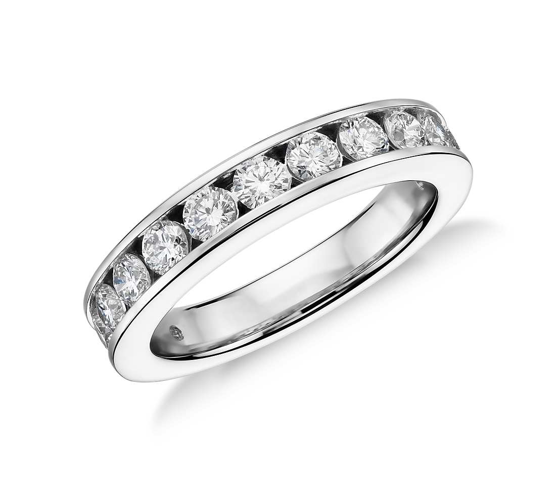 Channel Set Diamond Ring.