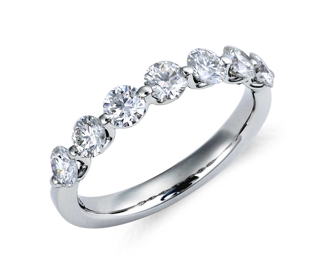 Classic Floating Diamond Ring.