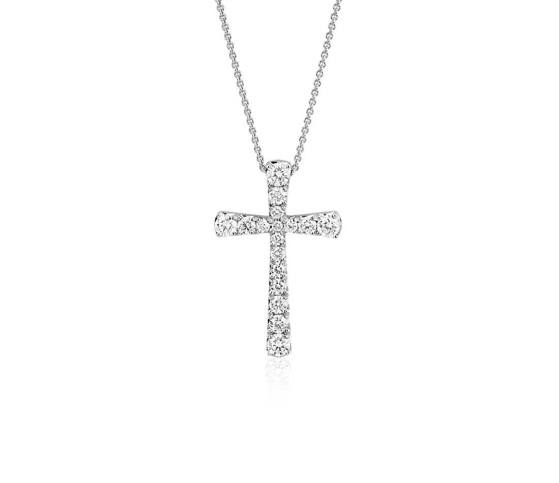 Diamond Cross Pendant.