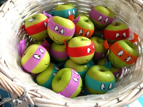 Apple Ninjas from Fun Themed Party Ideas