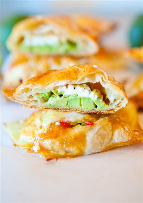 Avocado Puff Pastry.