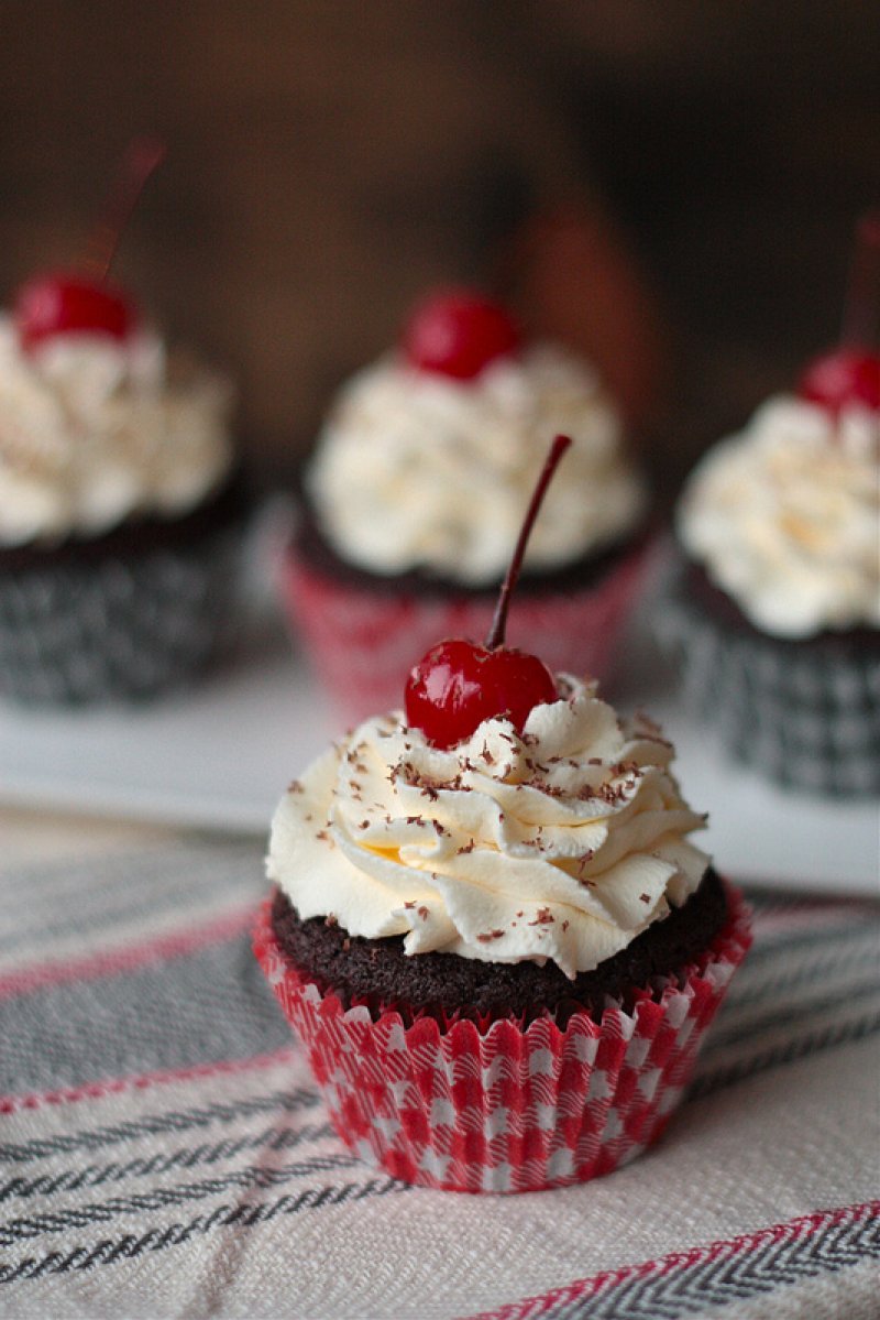 Black Forest Cupcakes