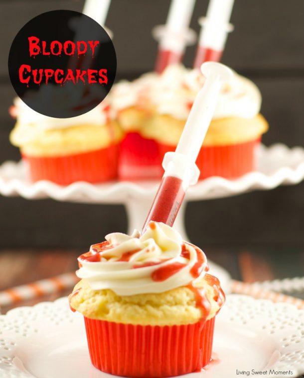 Bloody Cupcakes by Living Sweet Moments