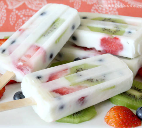 Breakfast Popsicles.