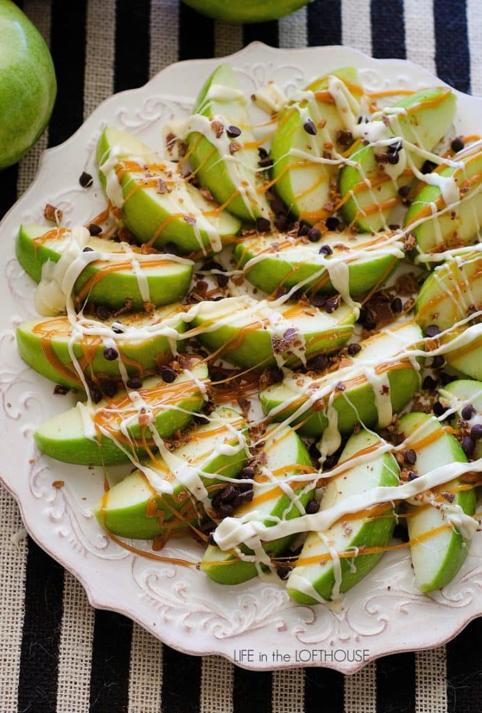 Caramel Apple Nachos