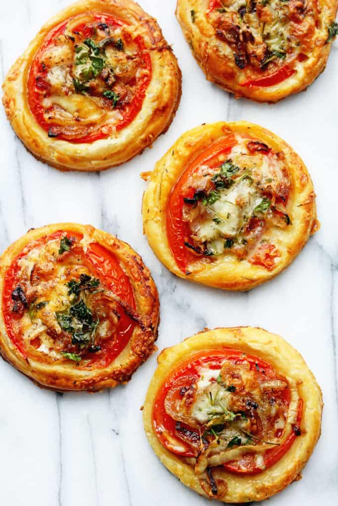 Cheese&Tomato Tarts.