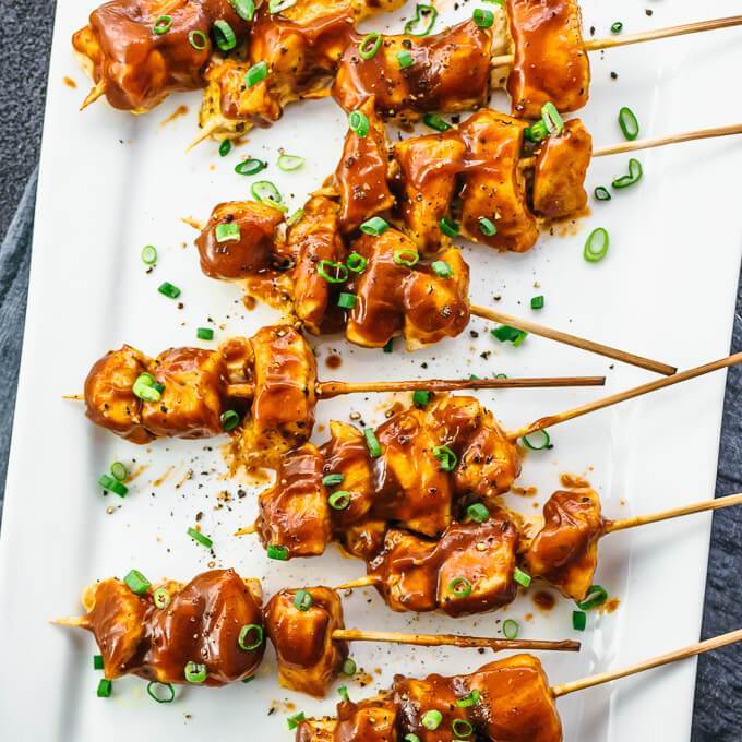 Chicken Satay Kebabs