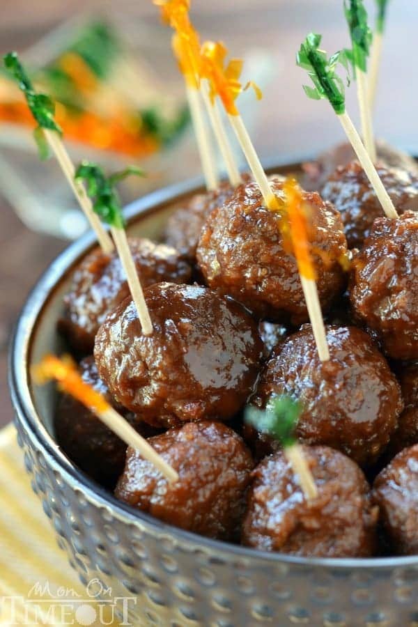 Cocktail Meatballs.