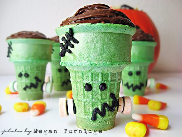 Franken-Cupcakes from Designs by Megan Turnidge