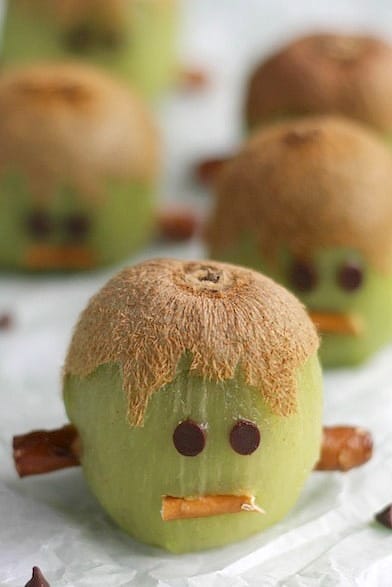 Frankenstein Kiwi Snack