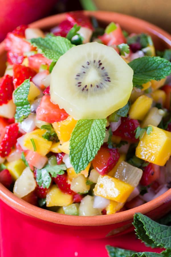 Fresh Kiwi Mango Strawberry Salsa by Noshing With The Nolands