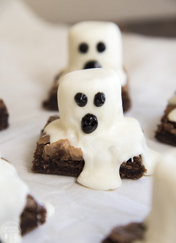 Ghost Brownies by Like Mother Like Daughter