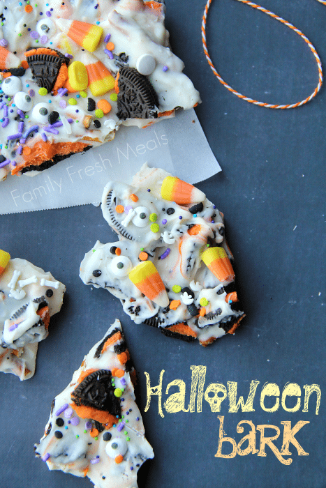 Halloween Bark from Family Fresh Meals