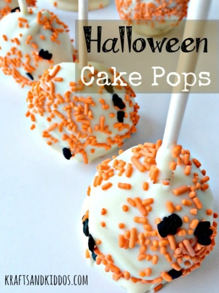 Halloween Cake Pops from Crafts and Kiddos