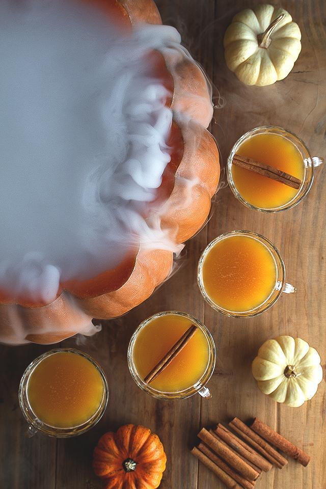 Halloween Pumpkin Punch from Honestly Yum