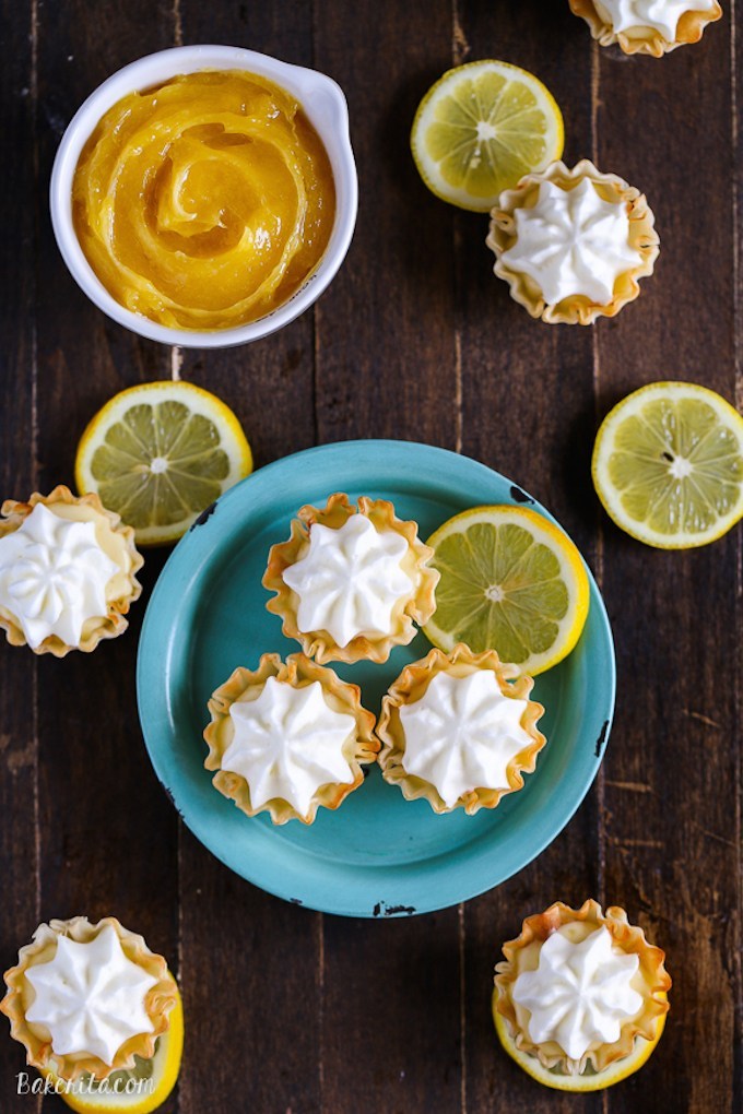 Lemon Cream Pie Bites from Bakerita