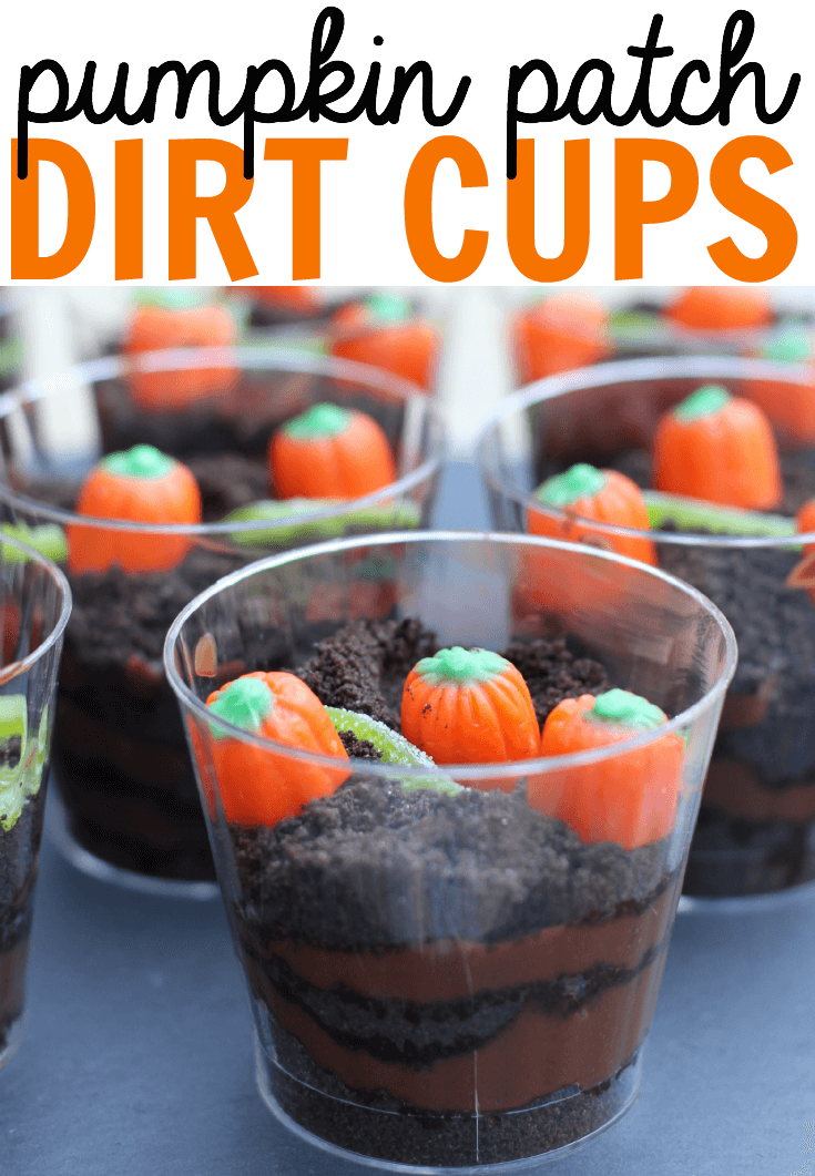 Pumpkin Patch Dirt Cups