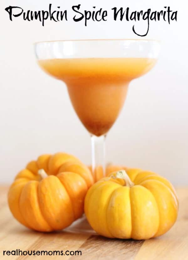 Pumpkin Spice Margarita from Real House Moms