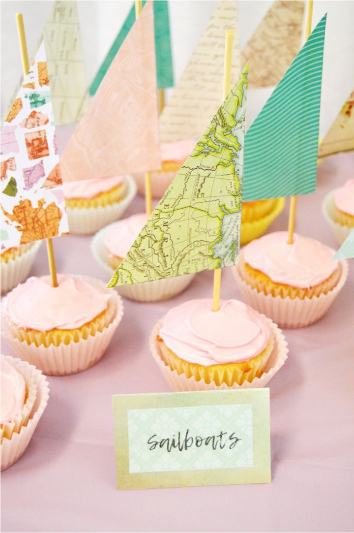 Sailboat Cupcakes