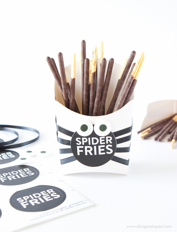 Spider fry box from Design Eat Repeat