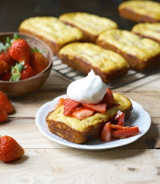 Strawberry Shortcake Bread from Maebell’s