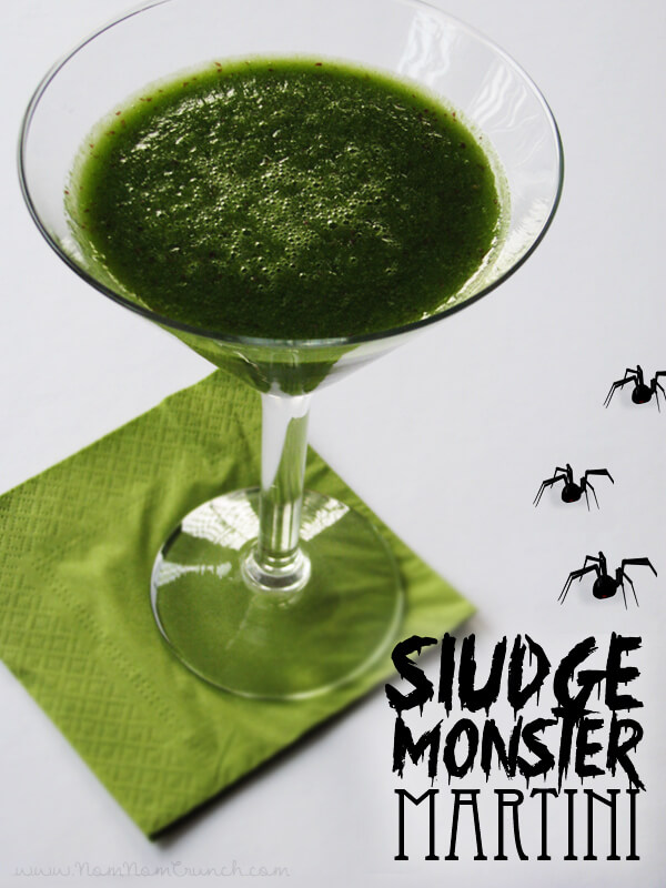 The Sludge Monster Martini from Nom Nom Crunch