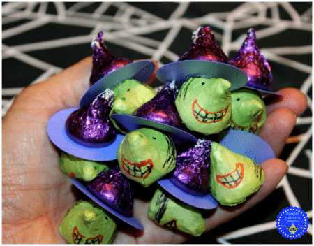 Witch Hershey Kisses from Hoopla Palooza