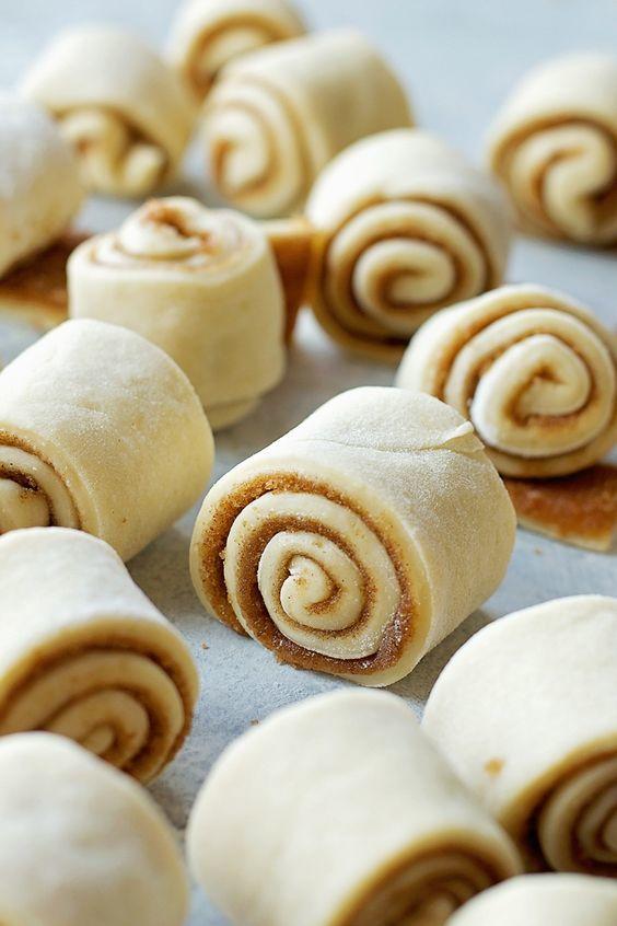 mini cinnamon rolls with cream cheese frosting from Life Made Simple