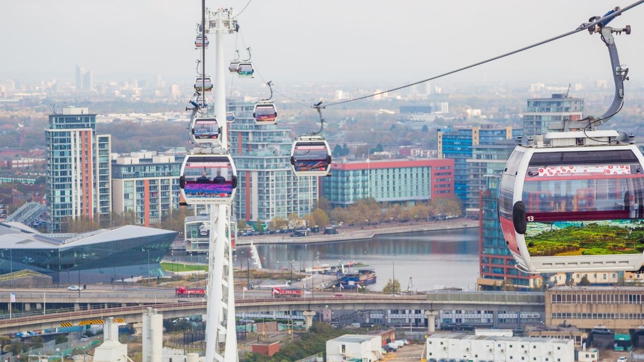 Emirates Air Line Cable - Transport in London