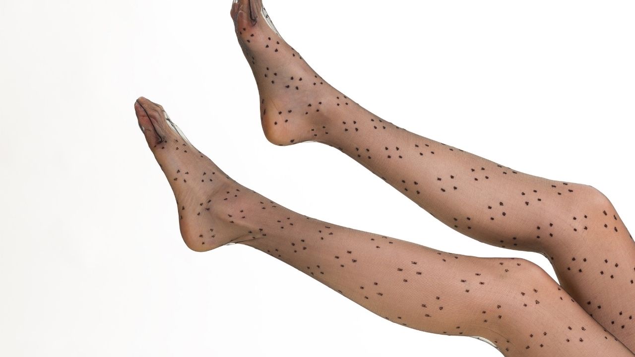 How to Style Polka Dot Tights