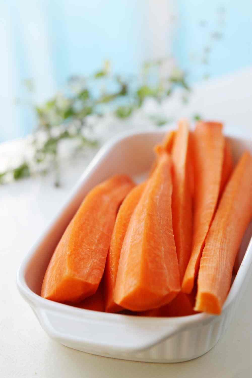 Carrots are a good source of vitamin A