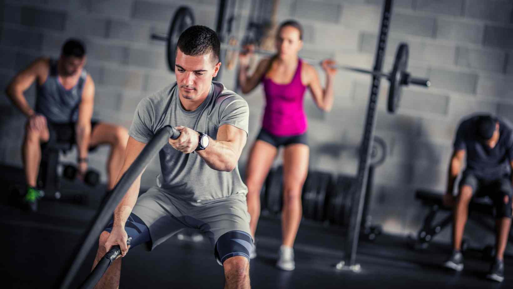 Exercising in a Gym