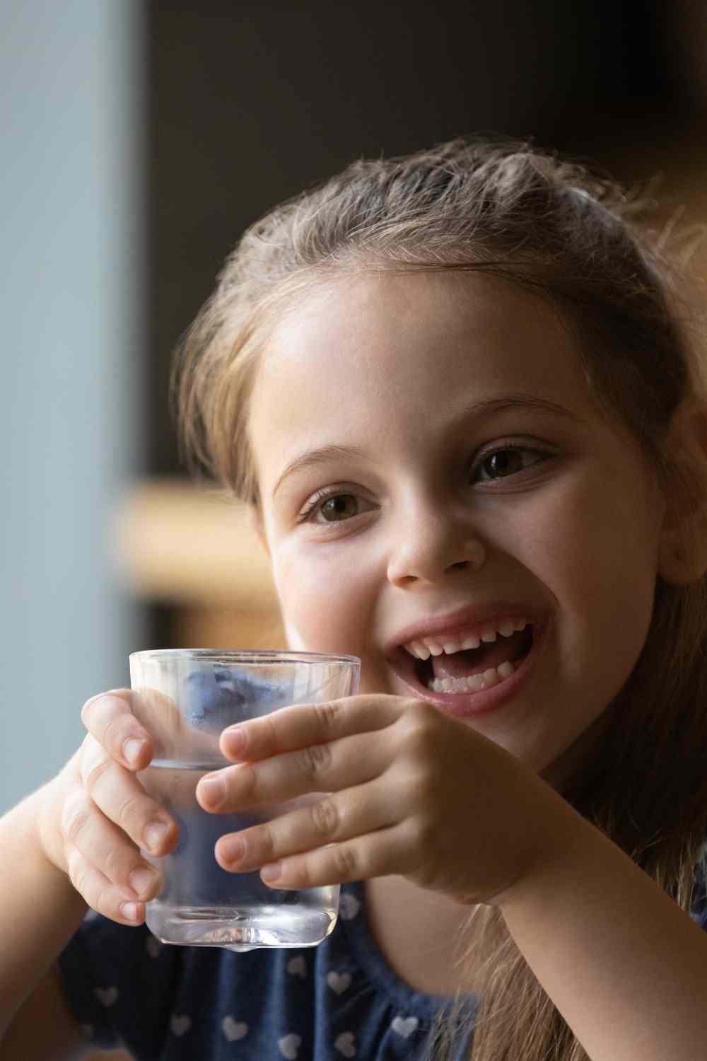 Make sure your kid is well hydrated