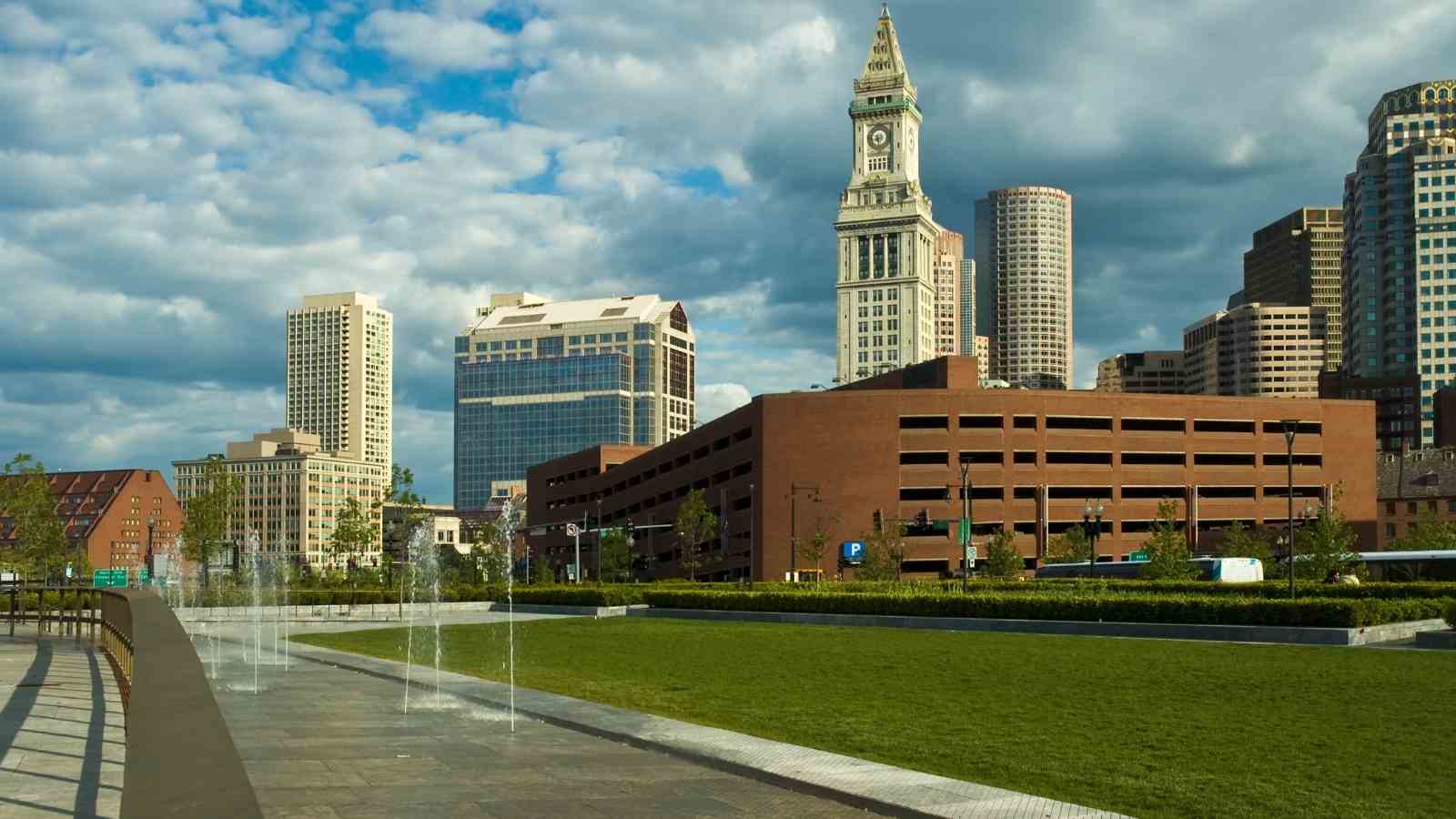 Downtown Boston's Rose Kennedy Greenway 