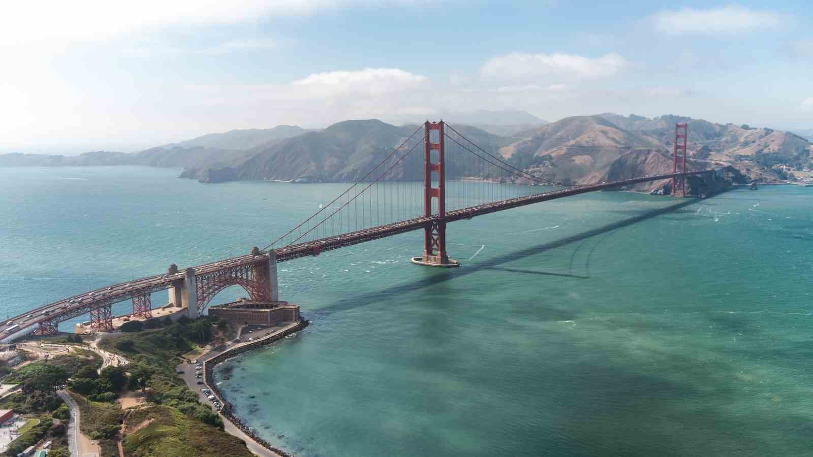 The Golden Gate Bridge 