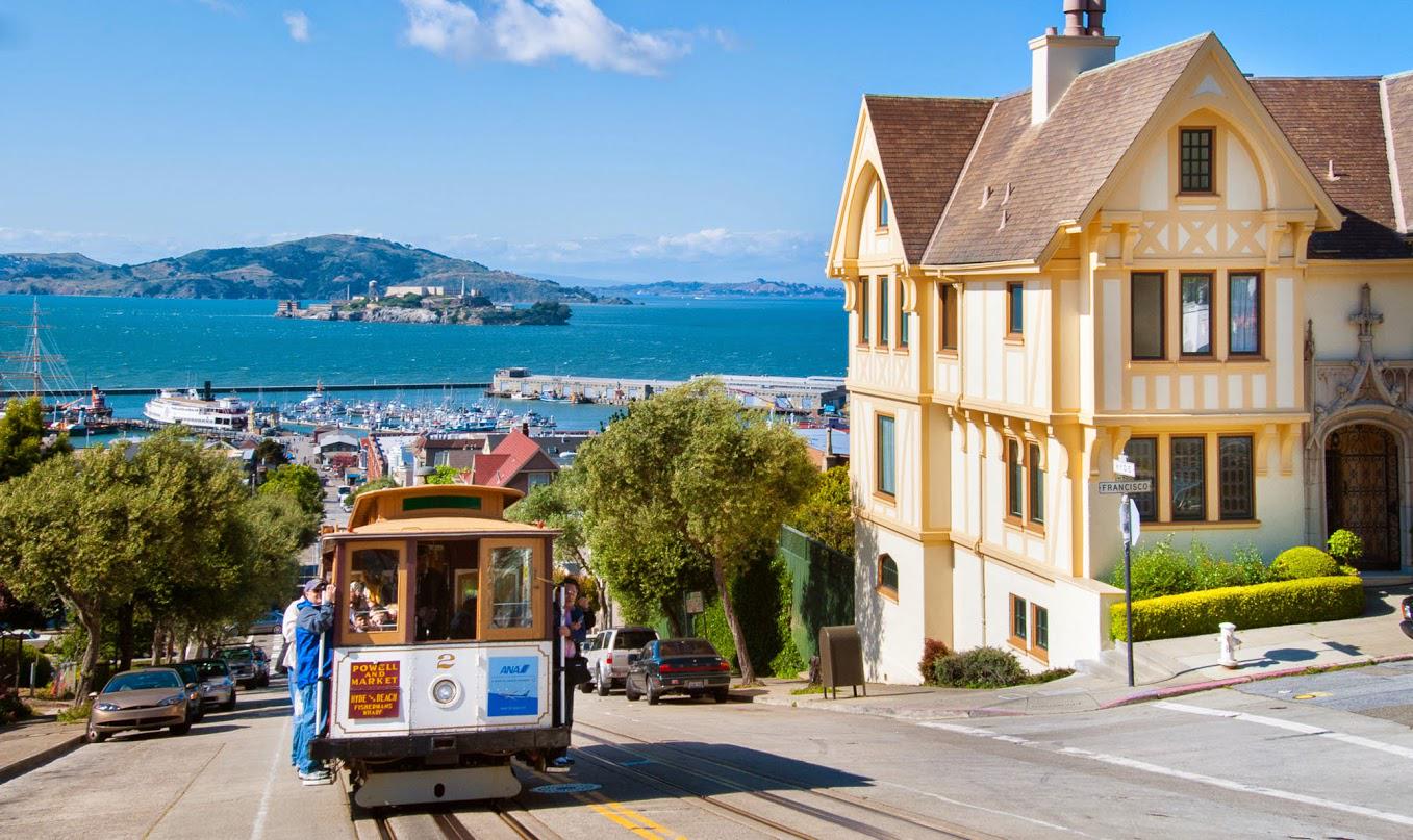 cable cars in san francisco