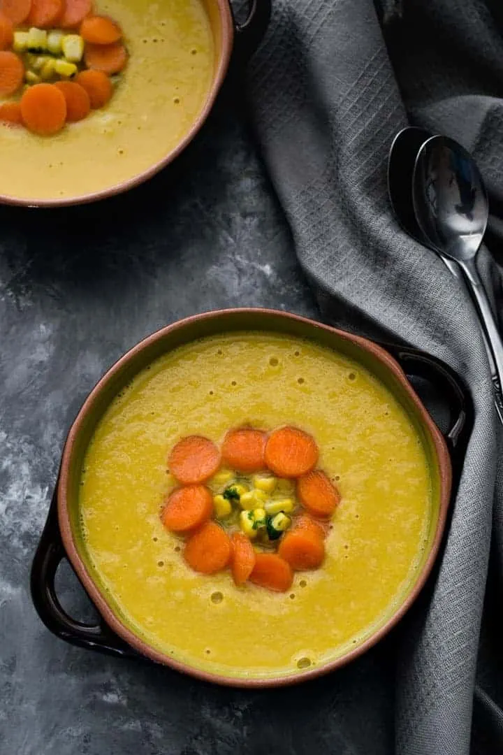 10-Minute Indo-Chinese Corn Soup