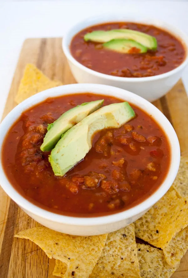 3 Ingredient Vegan Chili