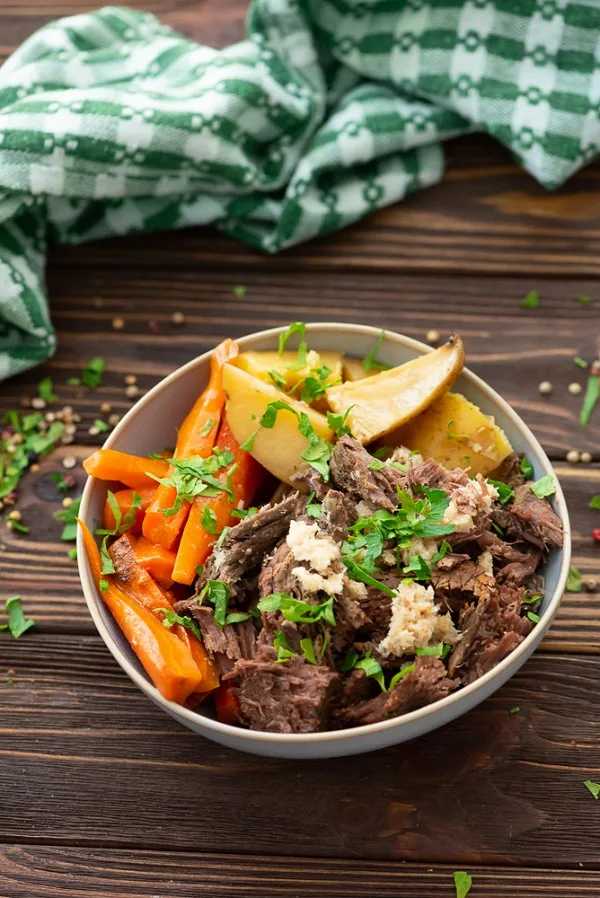 5 Ingredient Slow Cooker Pot Roast